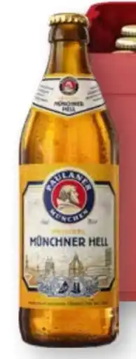 Scheck-in-Center Paulaner Münchner Hell Angebot