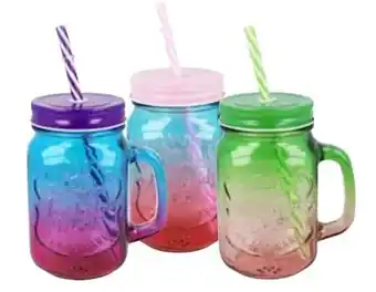 Scheck-in-Center Trinkglas Regenbogen Angebot
