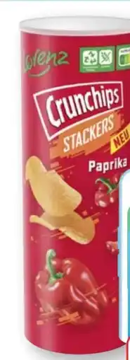 Edeka Lorenz Crunchips Stackers Paprika Angebot
