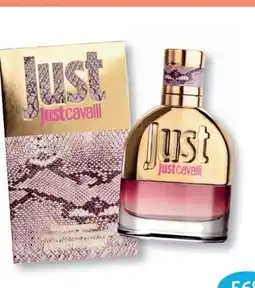 Scheck-in-Center Roberto Cavalli Just for Her EDT Angebot