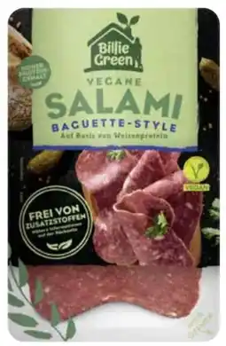 Edeka Billie Green Vegane Salami Baguette-Style Angebot
