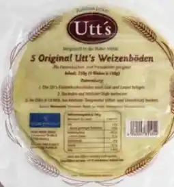 Edeka Utt‘s Flammkuchenböden Angebot