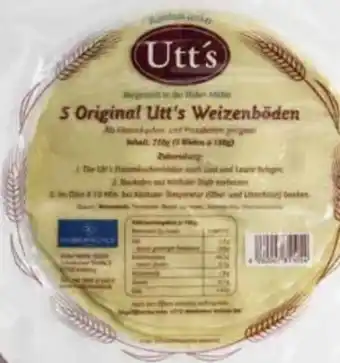 Edeka Utt‘s Flammkuchenböden Angebot