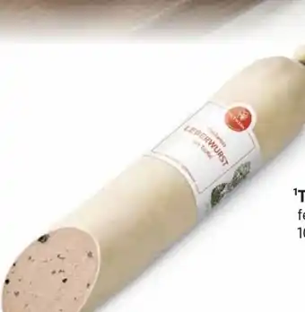Edeka Wiltmann Trüffel Leberwurst Angebot