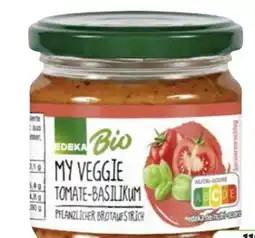 Edeka Edeka Bio My Veggie Pflanzlicher Bio-Brotaufstrich Angebot