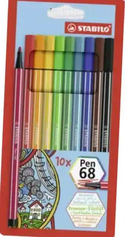 Edeka Stabilo Faserschreiber Pen68 Angebot