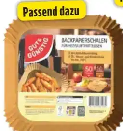 Edeka Gut & Günstig Backpapierschalen Angebot