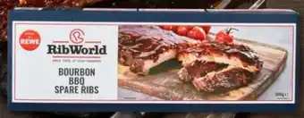 REWE Center Rib World Bourbon BBQ Spare Ribs Angebot