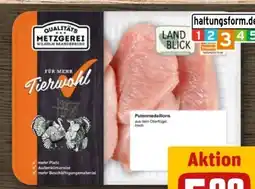 REWE Center Metzgerei Wilhelm Brandenburg Puten-Medaillons Angebot