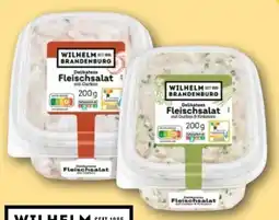 REWE Center Metzgerei Wilhelm Brandenburg Fleischsalat Angebot