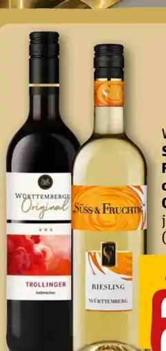 REWE WZG Riesling Süss & Fruchtig Angebot