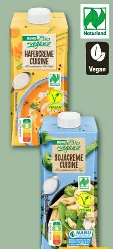 REWE Rewe Bio Vegan Sojacreme Cuisine Angebot