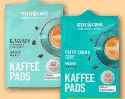 REWE Eduscho Kaffeepads Caffè Crema Angebot