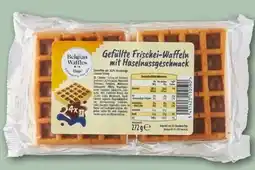REWE Belgian Waffles Thijs Gefüllte Frischei-Waffeln Angebot