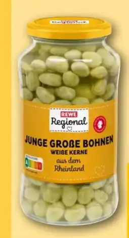REWE Rewe Regional Junge Große Bohnen Angebot