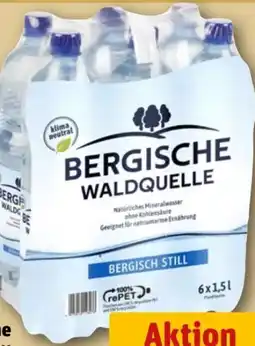 REWE Bergische Waldquelle Mineralwasser Angebot