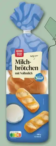 REWE Rewe Beste Wahl Milchbrötchen Angebot