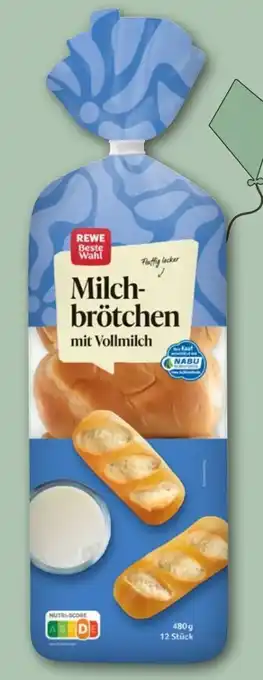 REWE Rewe Beste Wahl Milchbrötchen Angebot