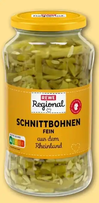 REWE Rewe Regional Schnittbohnen Angebot