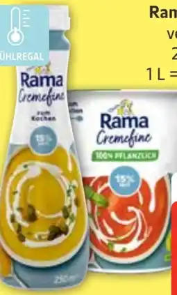 Edeka Rama Cremefine zum Kochen Angebot