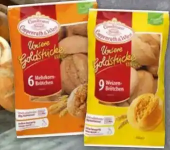 Edeka Coppenrath & Wiese Unsere Goldstücke 6 Mehrkornbrötchen Angebot