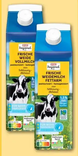REWE Center Rewe Regional Weide Vollmilch Angebot