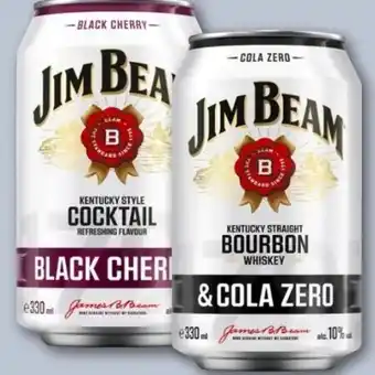 REWE Center Jim Beam Kentuckey Straight Bourbon Whiskey & Cola Zero Angebot