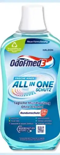Budni Odol-Med 3 All in One Schutz Mundspülung Angebot