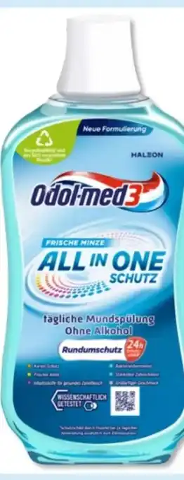Budni Odol-Med 3 All in One Schutz Mundspülung Angebot