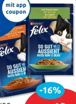 Budni Purina Felix Katzennahrung So gut wie es aussieht Angebot