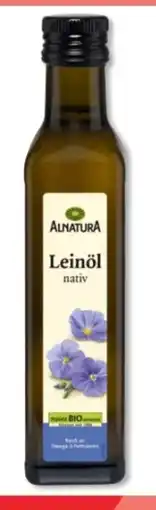Budni Alnatura Bio Leinöl Angebot