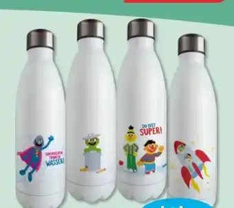 Budni Sesamstraße Trinkflasche Angebot