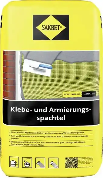 Globus Baumarkt Sakret Klebe- und Armierungsspachtel Angebot