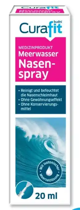 Budni Fitne Health Care Meerwasser Nasenspray Angebot