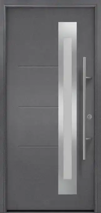 Globus Baumarkt Ecostar Aluminium-Haustür Isopro Secur Angebot