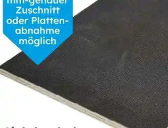 Globus Baumarkt Siebdruckplatte Angebot