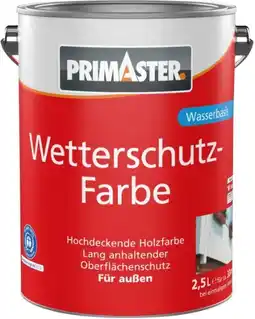 Globus Baumarkt Primaster Wetterschutzfarbe Angebot