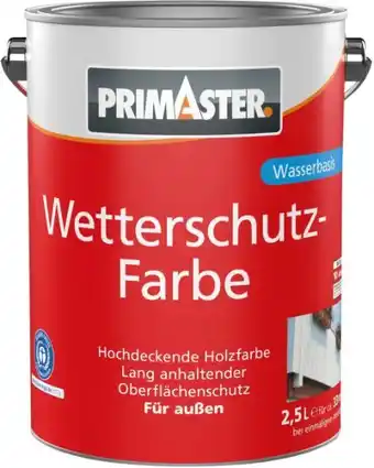 Globus Baumarkt Primaster Wetterschutzfarbe Angebot
