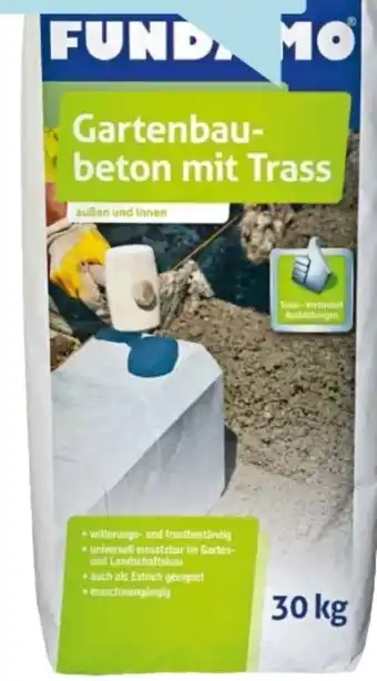 Hellweg Fundamo Gartenbaubeton mit Trass Angebot