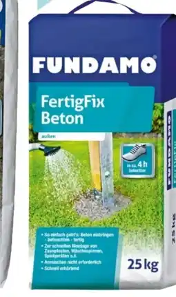 Hellweg Fundamo FertigFix Beton Angebot