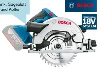 Hellweg Bosch Akku-Handkreissäge GKS 18V-57 G Professional Solo Angebot