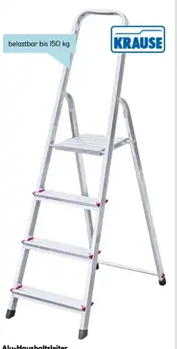Hellweg Krause Alu-Haushaltsleiter Angebot