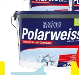 Hellweg Schöner Wohnen Innenfarbe Polarweiss Angebot