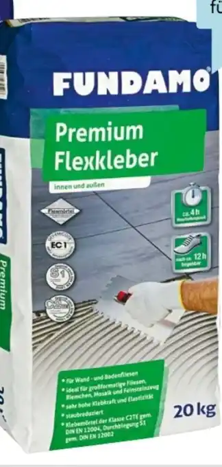 Hellweg Fundamo Premium Flexkleber Angebot