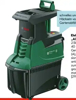 Hellweg Bosch Turbinenhäcksler AXT 25 TC Angebot