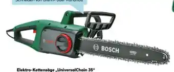 Hellweg Bosch Elektro-Kettensäge Universal Chain 35 Angebot