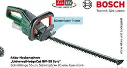 Hellweg Bosch Akku-Heckenschere Universal-Hedge-Cut 18V-55 Solo Angebot