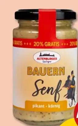 PENNY Altenburger Senf & Feinkost Bauernsenf Angebot