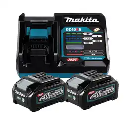toom Baumarkt Makita Akku-Starter-Kit 'Power Source XGT' 4 Ah 40 V Angebot