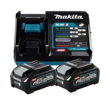toom Baumarkt Makita Akku-Starter-Kit 'Power Source XGT' 4 Ah 40 V Angebot